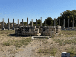 Fountain at the center of the Agora at the Ancient City of Perge