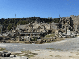The Septimus Severus Square and the Nymphaeum of Septimus Severus at the Ancient City of Perge