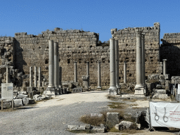 The Propylon at the Ancient City of Perge, with explanation