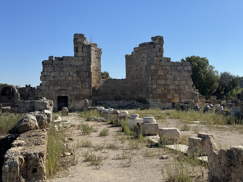 The Southern Basilica at the Ancient City of Perge