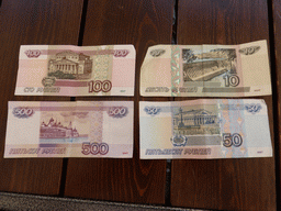 Russian banknotes