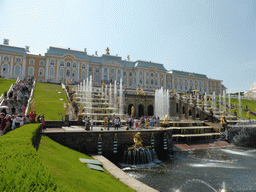 The Great Cascade in front of the Great Palace