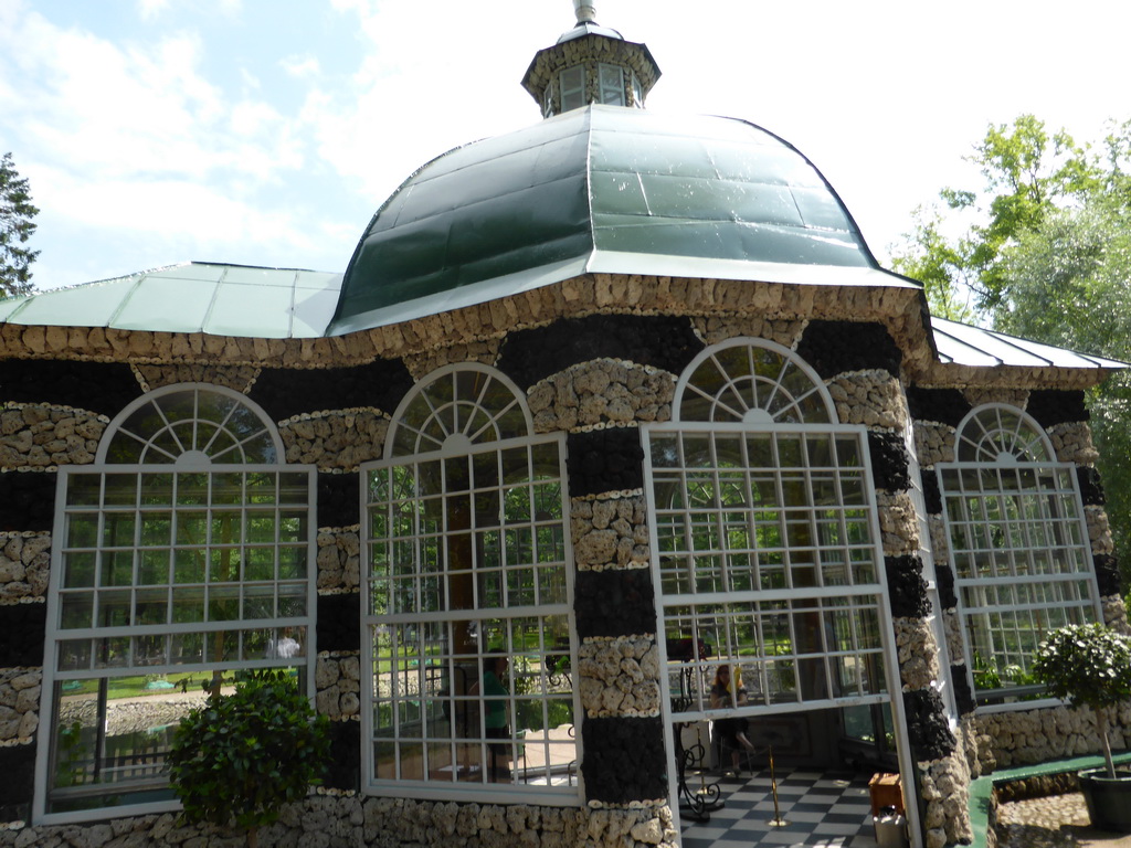 Aviary at the southeastern side of the Monplaisir Palace