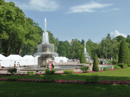 The Roman Fountains, viewed from the touring cart