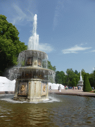 The Roman Fountains, viewed from the touring cart