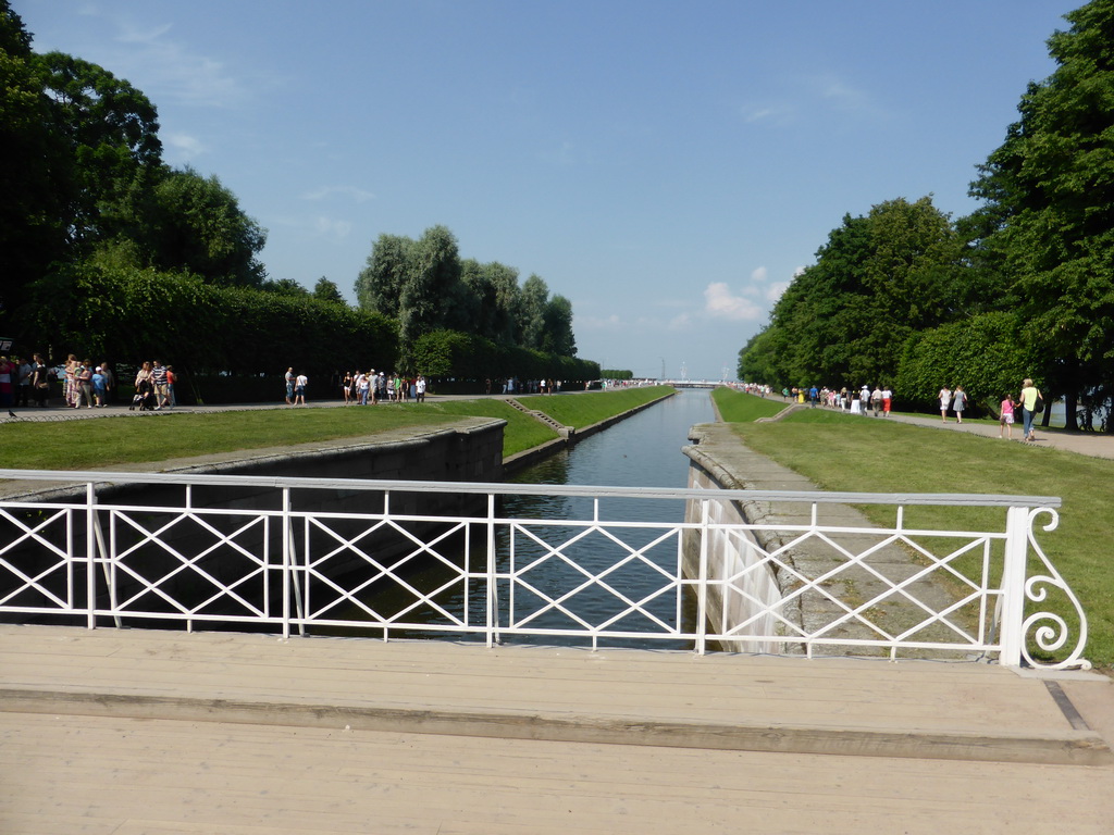 The Morskoy Canal, viewed from the touring cart
