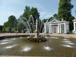 The Eve Fountain, viewed from the touring cart