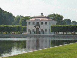 The back side of the Marly Palace, viewed from the touring cart