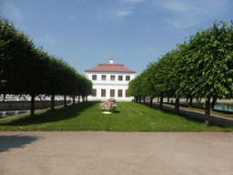 The southern side of the Marly Palace, viewed from the touring cart