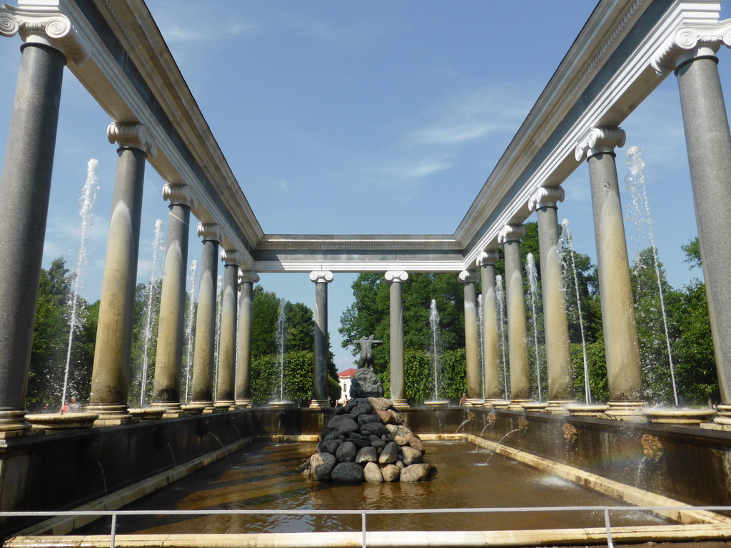 The Lion Cascade, viewed from the touring cart