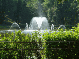 The Whale Fountain, viewed from the touring cart