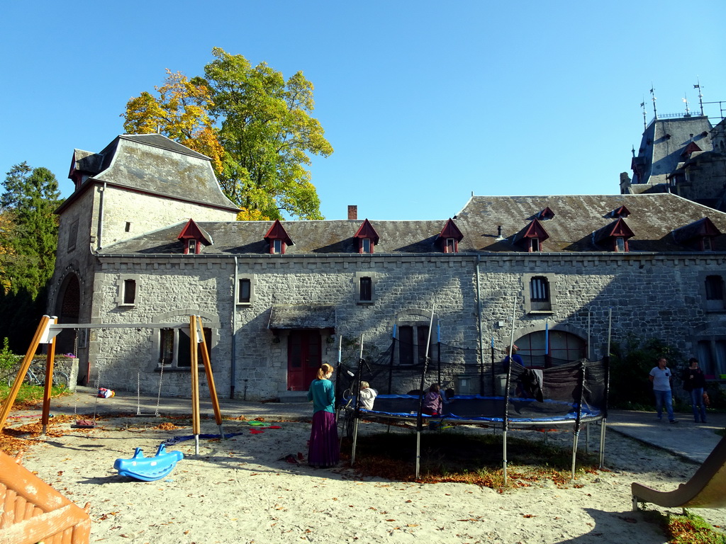 The playground of the Castle of Petite-Somme