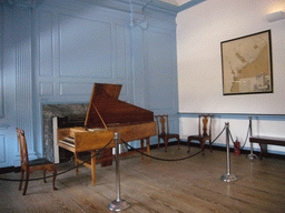 Piano in the Long Gallery of Independence Hall