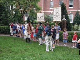 Independence Day actors and tourists