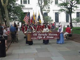 Independence Day parade at Independence Square