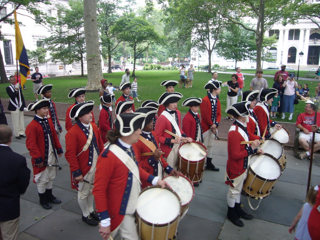 Independence Day parade at Independence Square