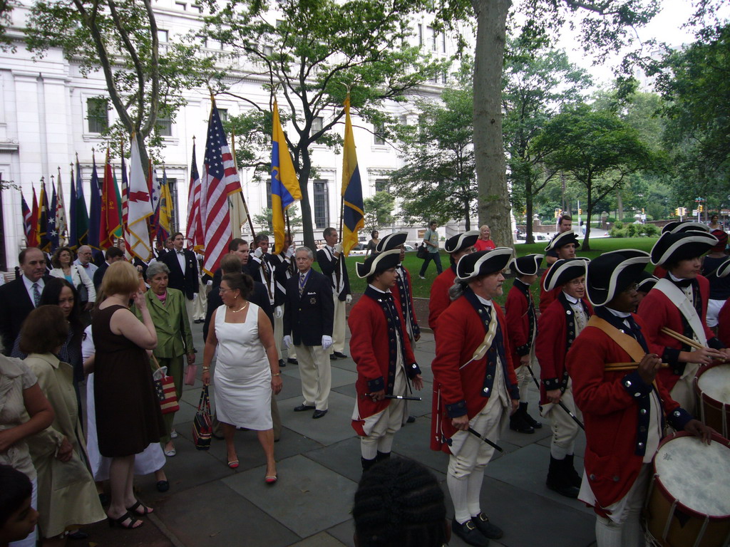 Independence Day parade at Independence Square