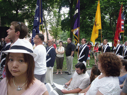 Miaomiao and the Independence Day parade at Independence Square