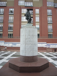 Statue of William Penn at Welcome Park