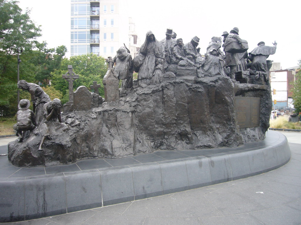 The Irish Memorial at Penn`s Landing