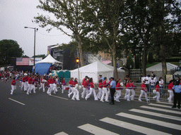 Independence Day Parade at East River Drive, in front of the Philadelphia Museum of Art