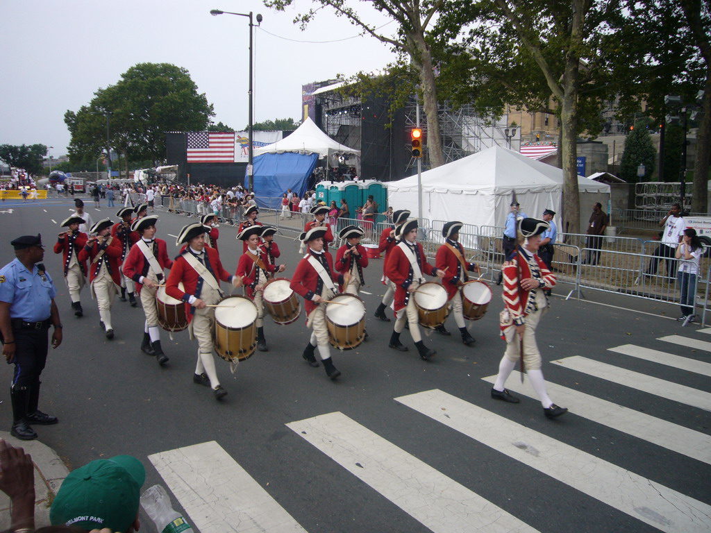 Independence Day Parade at East River Drive, in front of the Philadelphia Museum of Art