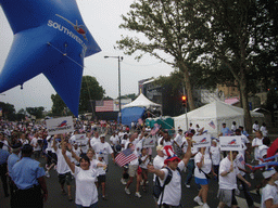 Independence Day Parade at East River Drive, in front of the Philadelphia Museum of Art