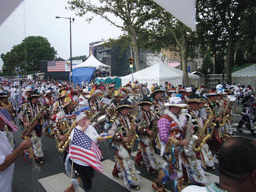 Independence Day Parade at East River Drive, in front of the Philadelphia Museum of Art