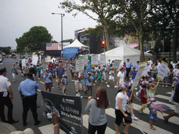 Independence Day Parade at East River Drive, in front of the Philadelphia Museum of Art