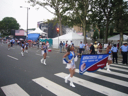 Independence Day Parade at East River Drive, in front of the Philadelphia Museum of Art