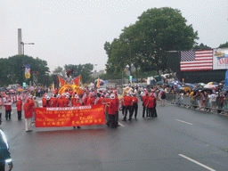 Independence Day Parade at East River Drive, in front of the Philadelphia Museum of Art