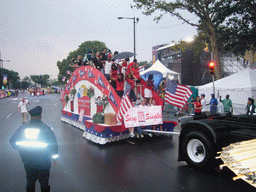 Independence Day Parade at East River Drive, in front of the Philadelphia Museum of Art