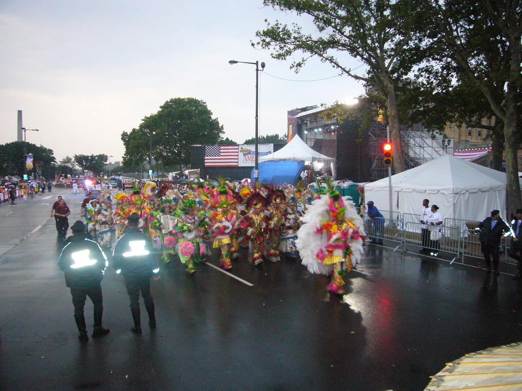 Independence Day Parade at East River Drive, in front of the Philadelphia Museum of Art