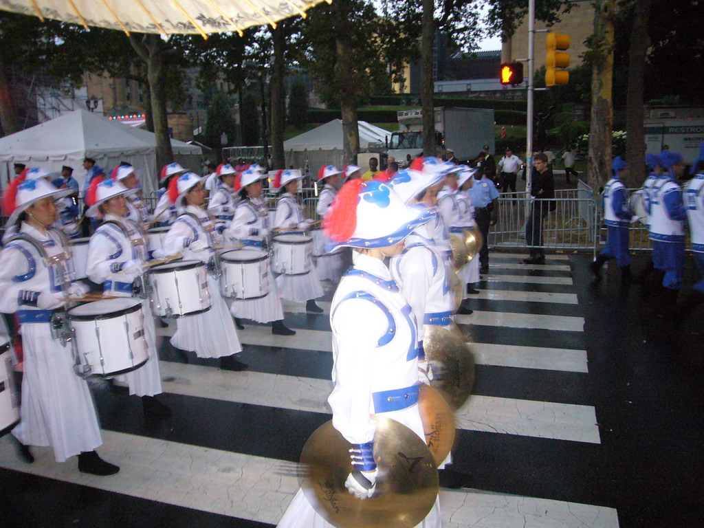 Independence Day Parade at East River Drive, in front of the Philadelphia Museum of Art