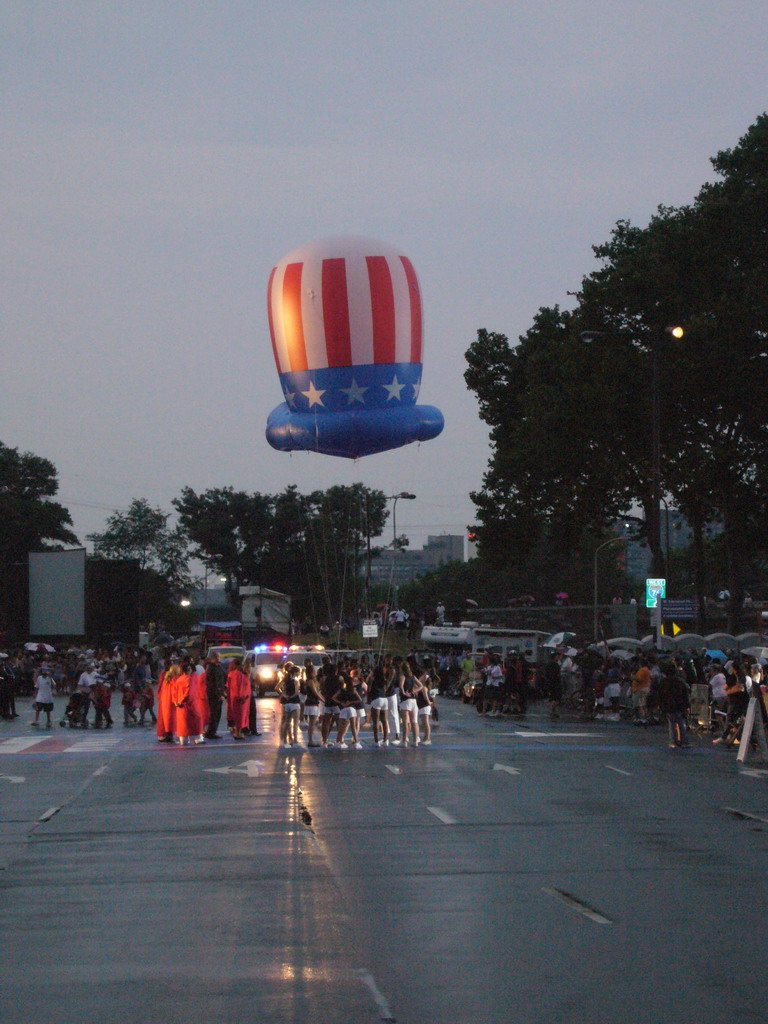 Independence Day Parade at East River Drive, in front of the Philadelphia Museum of Art