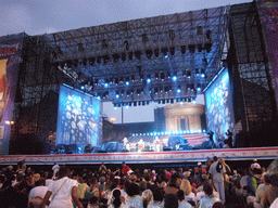 Independence Day concert in front of the Philadelphia Museum of Art