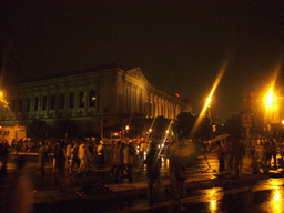 The Free Library of Philadelphia, by night