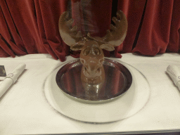 Chocolate scale model of the head of a Moose, at the Phillip Island Chocolate Factory