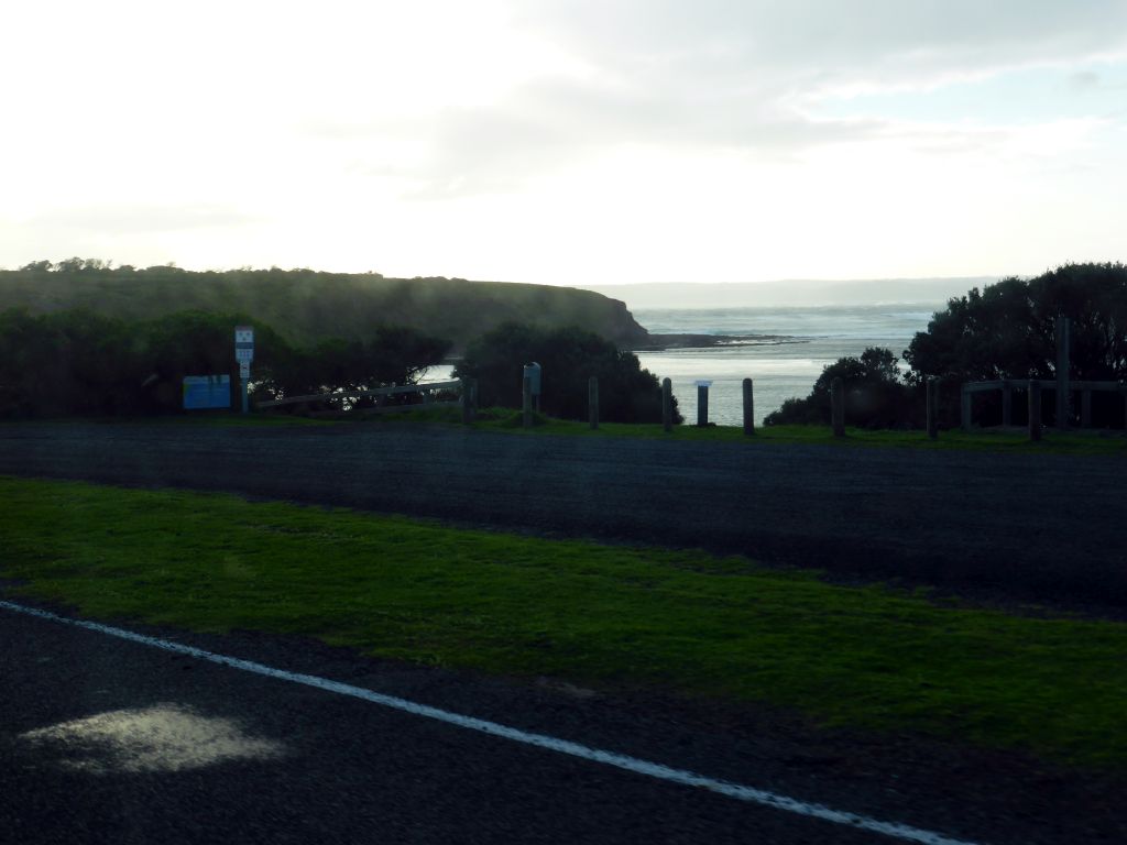 North side of Phillip Island and the Bass Strait, viewed from our tour bus