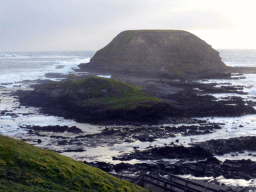 Round Island at the Bass Strait, viewed from the Nobbies Boardwalk