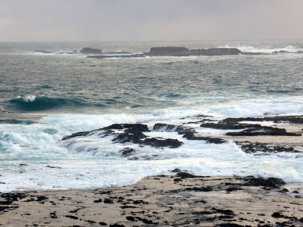 The Seal Rocks at the Bass Strait, viewed from the Nobbies Boardwalk