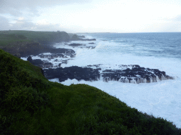 Cliffs at the Bass Strait, viewed from the Nobbies Boardwalk