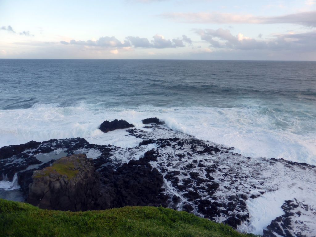 Cliffs at the Bass Strait, viewed from the Nobbies Boardwalk