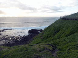 The Nobbies Boardwalk and cliffs at the Bass Strait