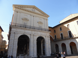 The Logge di Banchi gallery at the Piazza XX Settembre square