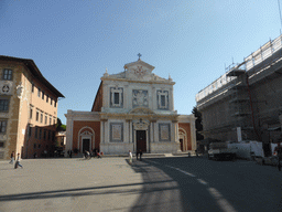 The Piazza dei Cavalieri square with the Santo Stefano dei Cavalieri Church