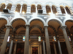 Aisle of the Pisa Duomo cathedral