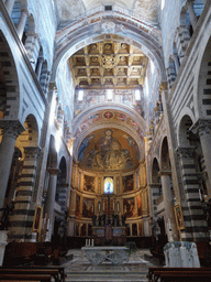 Choir, apse and altar of the Pisa Duomo cathedral