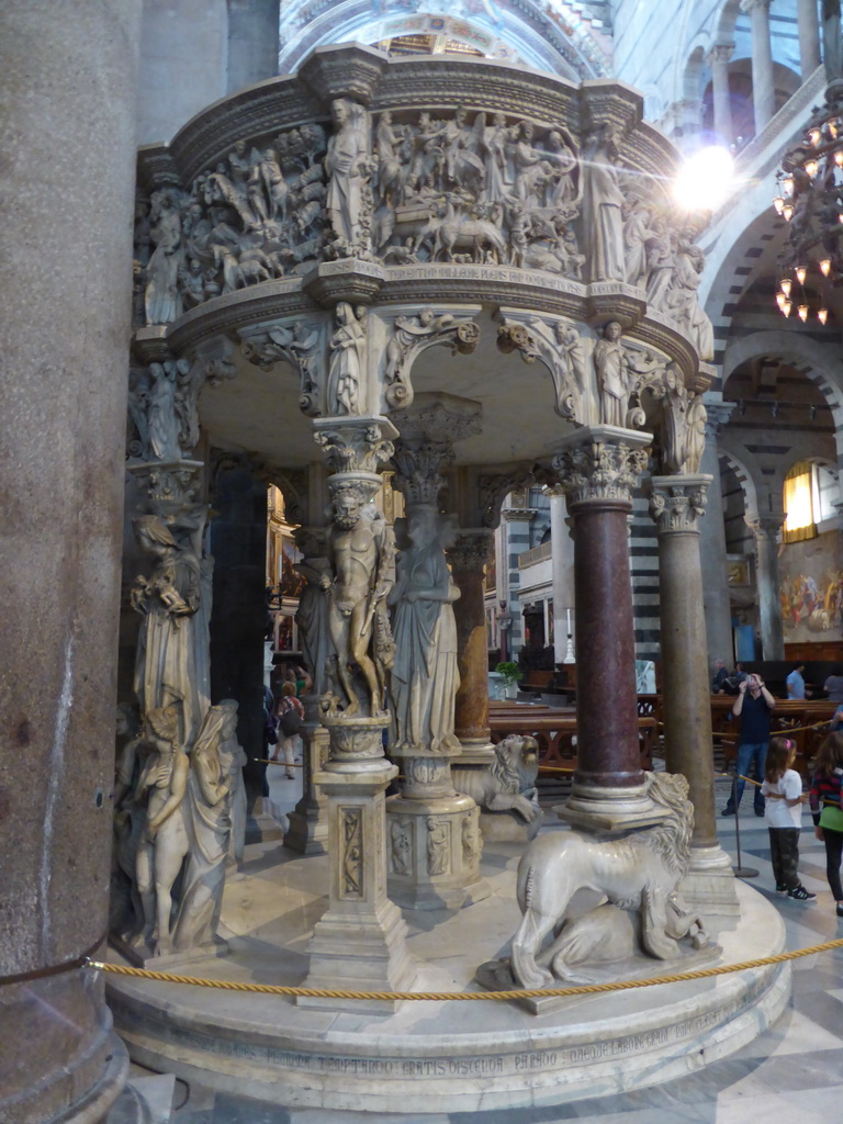 Pulpit of the Pisa Duomo cathedral