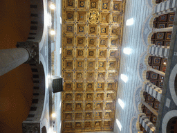 Ceiling of the nave of the Pisa Duomo cathedral
